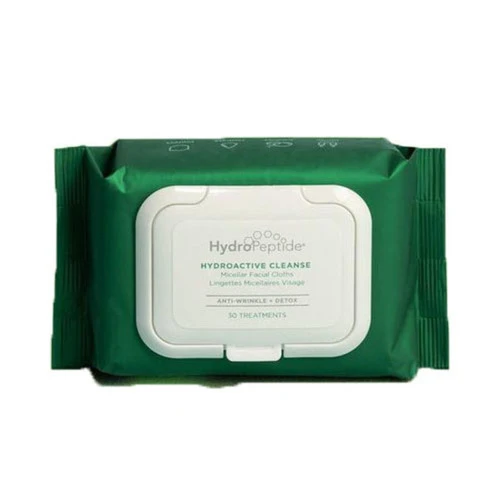 HydroPeptide HydroActive Cleanse: Micellar Facial Cloths 3 HydroPeptide HydroActive Cleanse: Micellar Facial Cloths